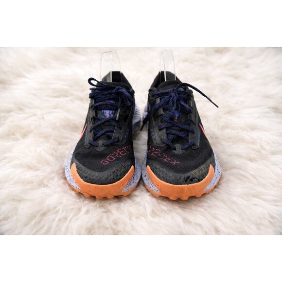 Nike Pegasus Trail 3 GTX Black Flash Crimson 6.5 Gorpcore Hiking Running Outdoor - Picture 4 of 8